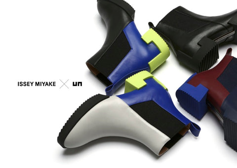 ISSEY MIYAKE X UN SHOE PROJECTS THROUGHOUT THE YEARS