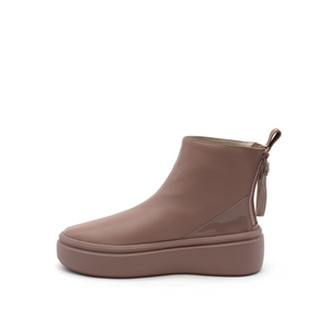 dusty pink chelsea boots