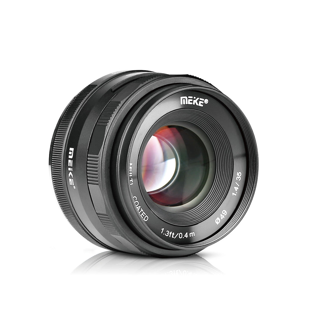 Meike 35mm F/1.4 APS-C Sony E-Mount Lens , Large Aperture Manual Focus