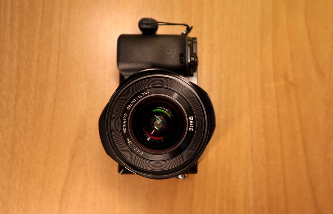Kan niet visie Bewijs Meike 12mm F2.0 Aps-C Manual Focus Wide Angle Lens Compatible with Son —  Meike Global