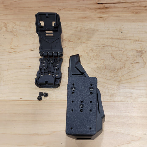 Blackhawk Taser 7 Holster Molle Adapter Placement 