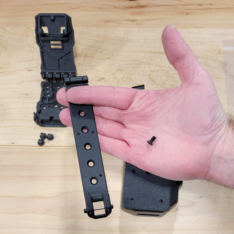 Standard Blade-Tech Hole Pattern Revision 3 Molle Adapter Installation Instructions