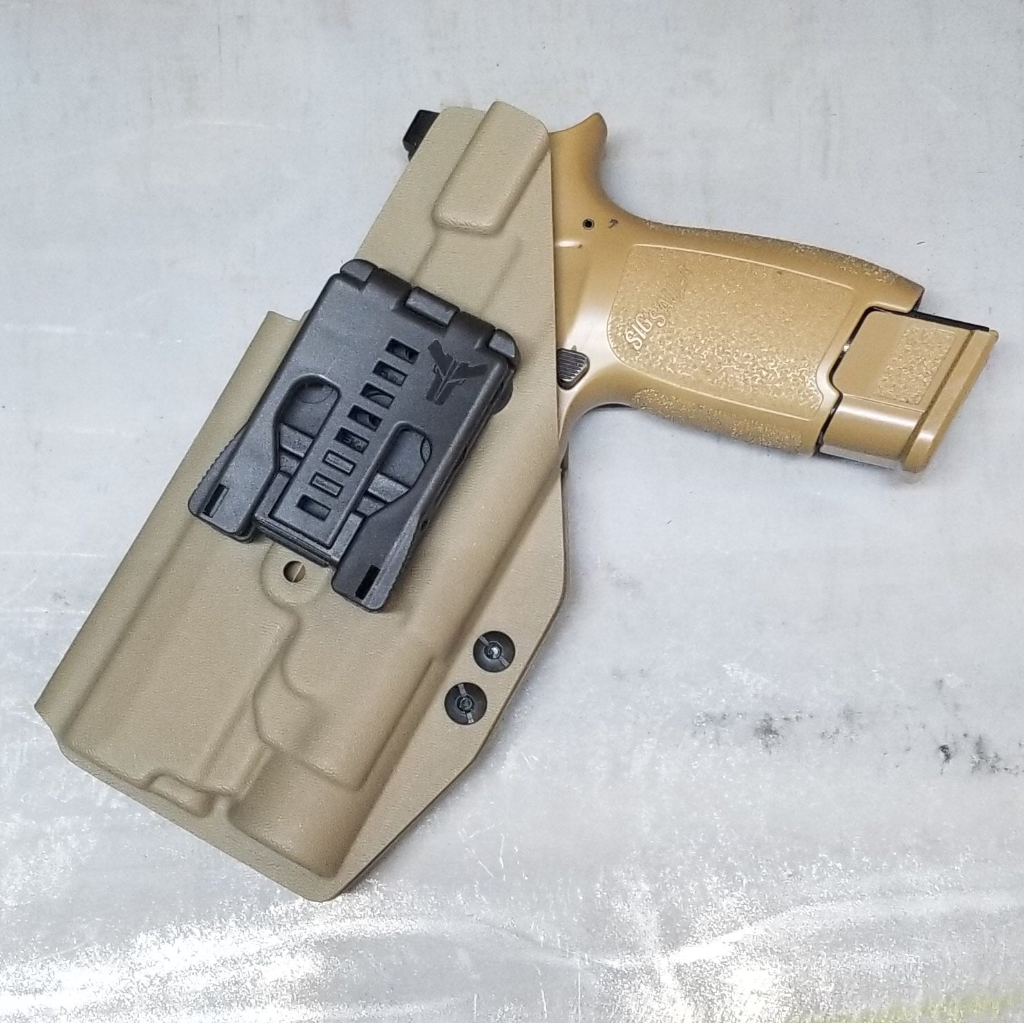 Sig Sauer P320 with TLR-1 OWB Holster