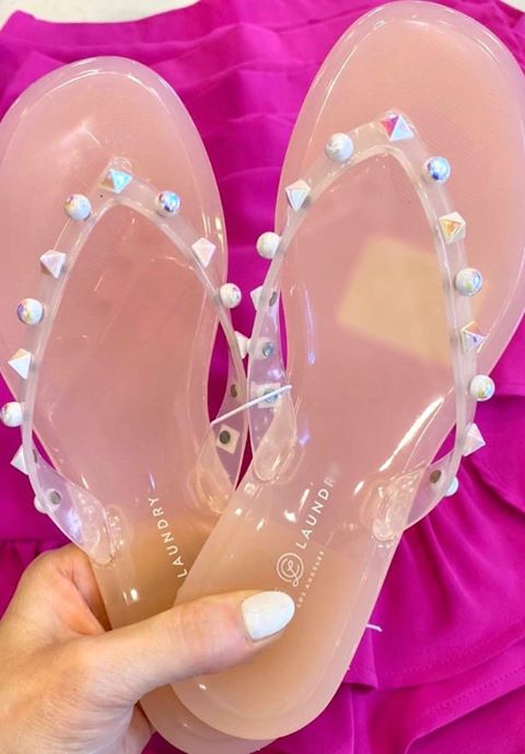 chinese laundry jelly sandals