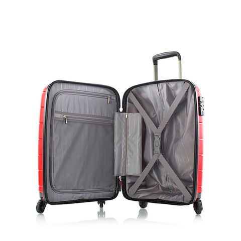 Heys Charge-a-weigh 21 Hybrid Carry-on Spinner Suitcase