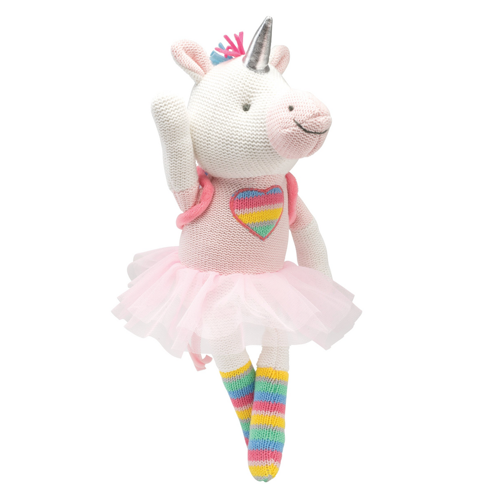 rainbow unicorn doll