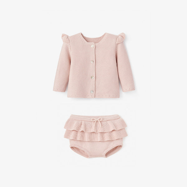 Luxury Baby Girl Clothes: Knit Sweaters, Cardigans | Elegant Baby