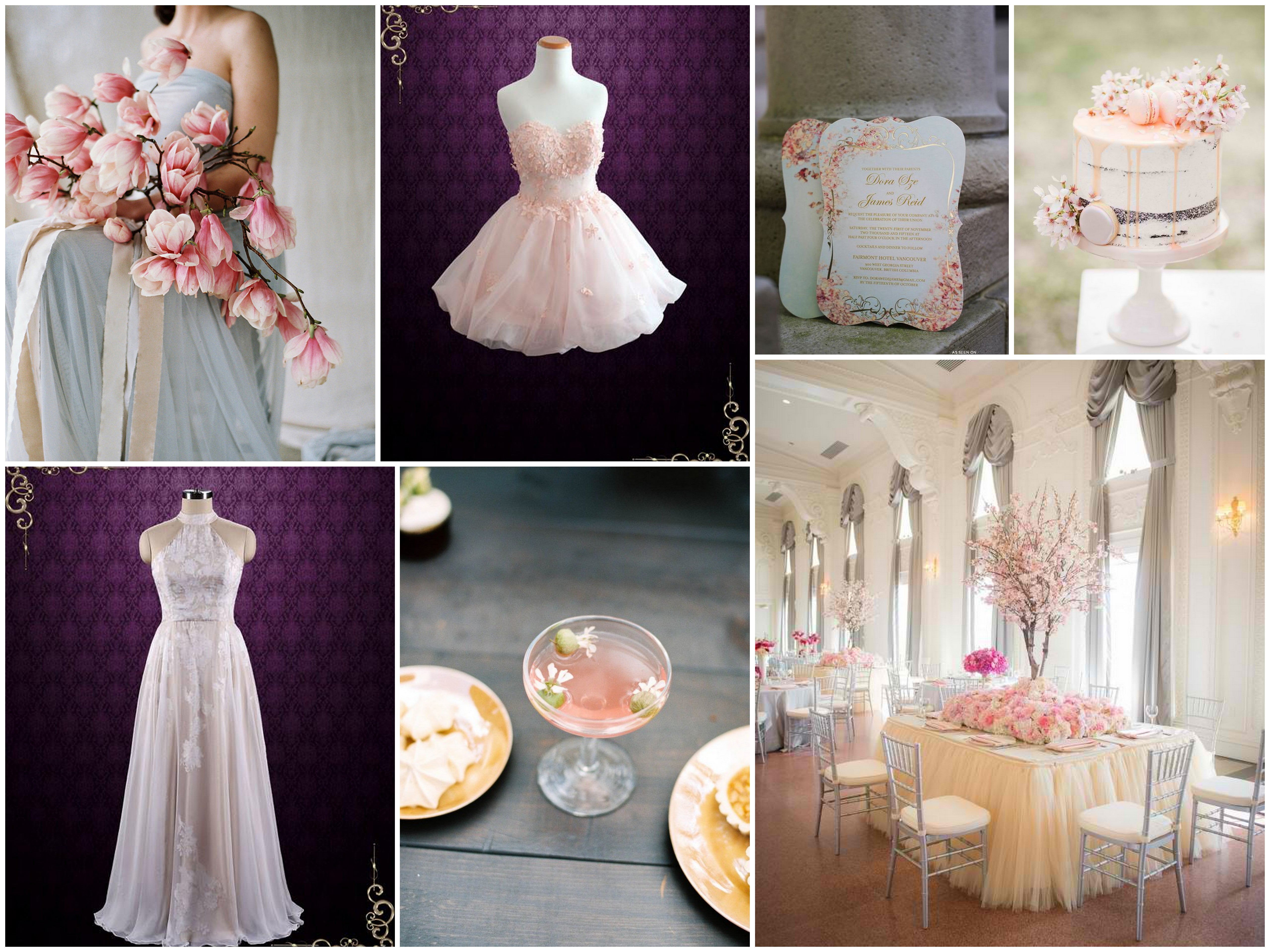 Cherry Blossom Bride Wedding Inspiration