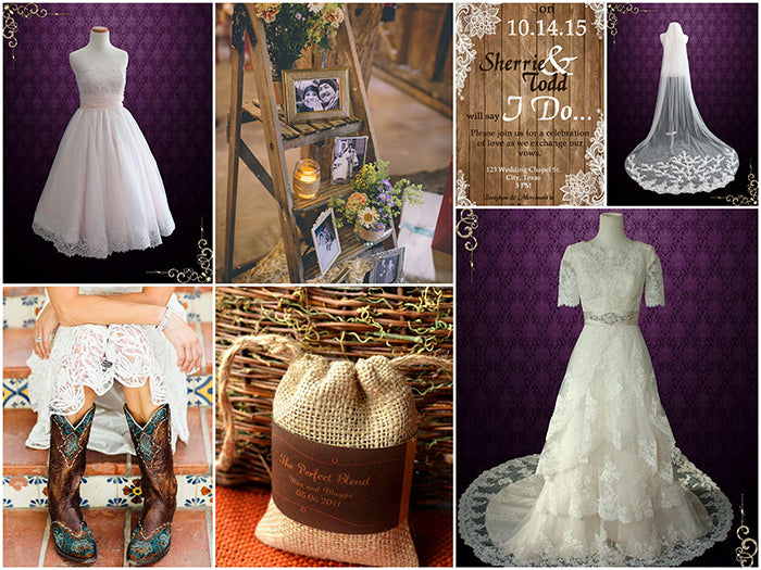Country Rustic Wedding Theme Inspiration