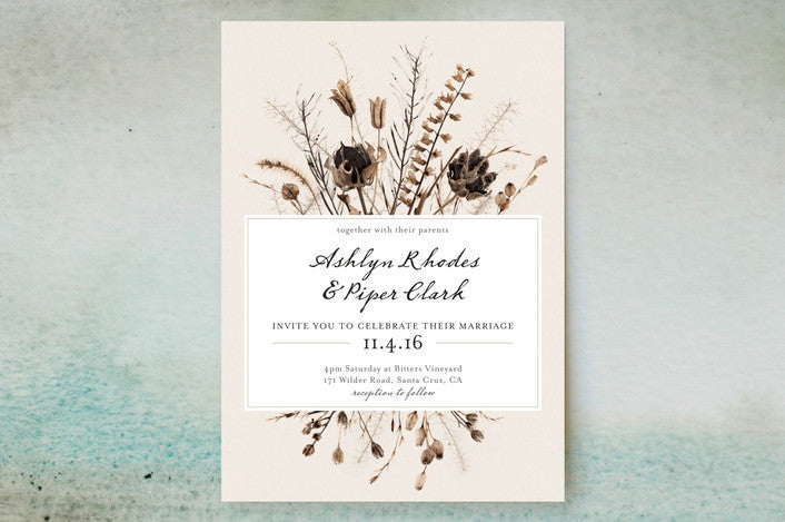 Country Wedding Invite