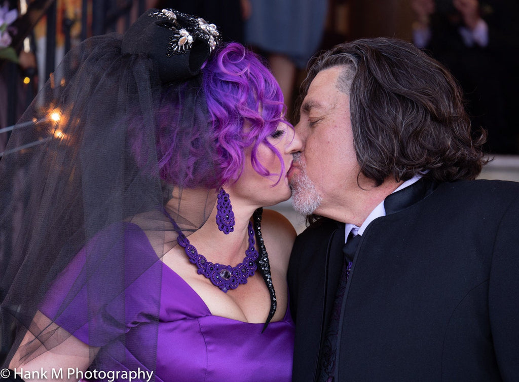 Ela's Glamorous Purple Wedding