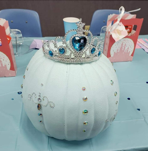 Princess Cinderella Birthday Party Pumpkin