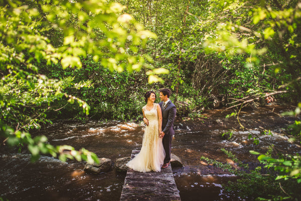 Fairy Tale Blush Wedding Dress