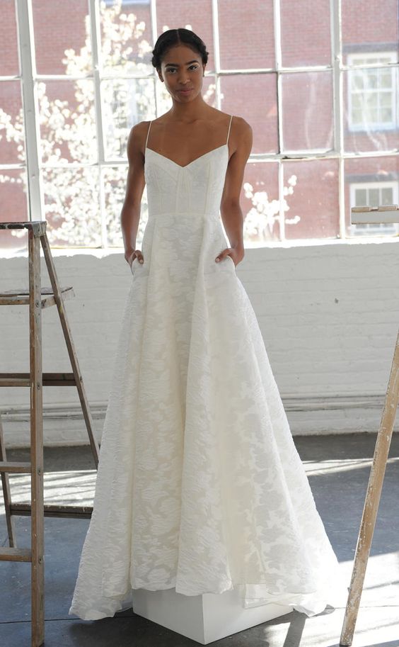 Wedding Gown With Pockets
