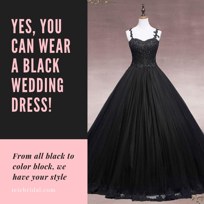 Yes, You Can Wear a Black Wedding Dress