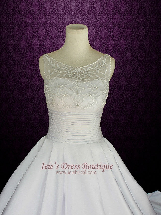 Modest Wedding Dress Ball Gown Wedding Dress | Melanie – ieie Bridal