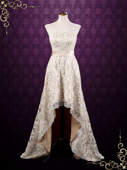 white lace tight wedding dress