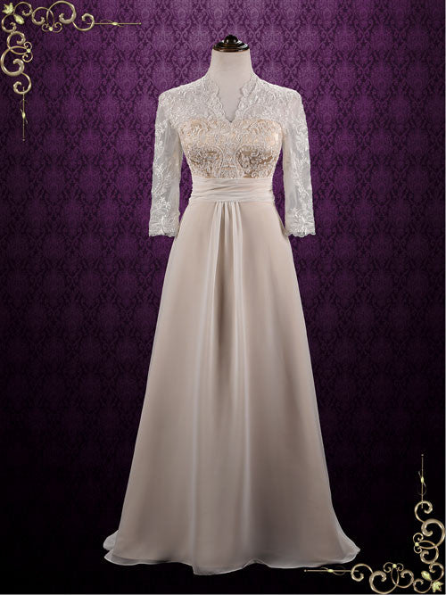 zinnia wedding dress