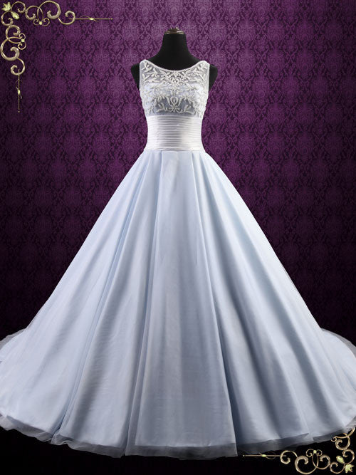 elsa wedding gown