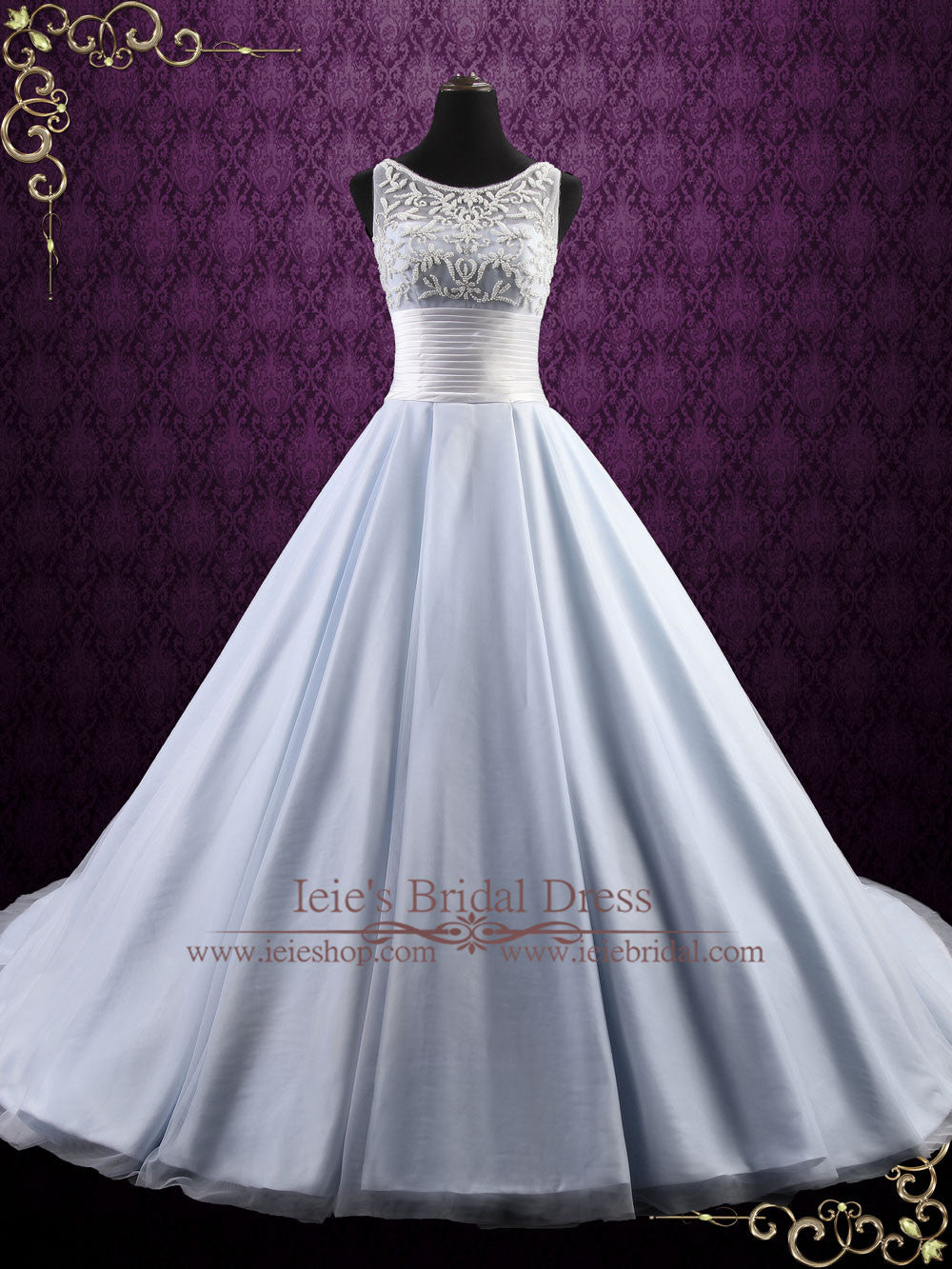 Ice Blue Dresses For Wedding on Sale ...