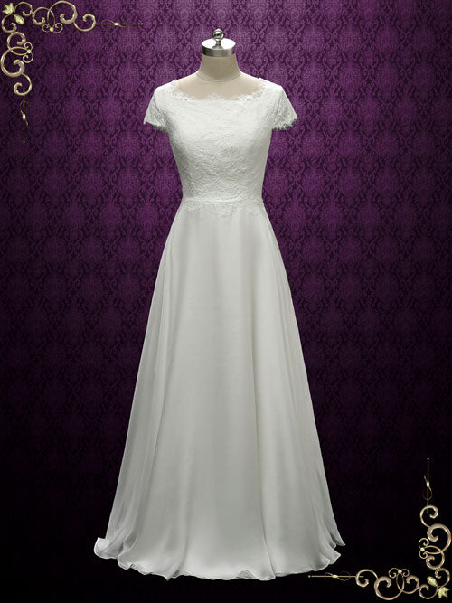 romantic chiffon dress