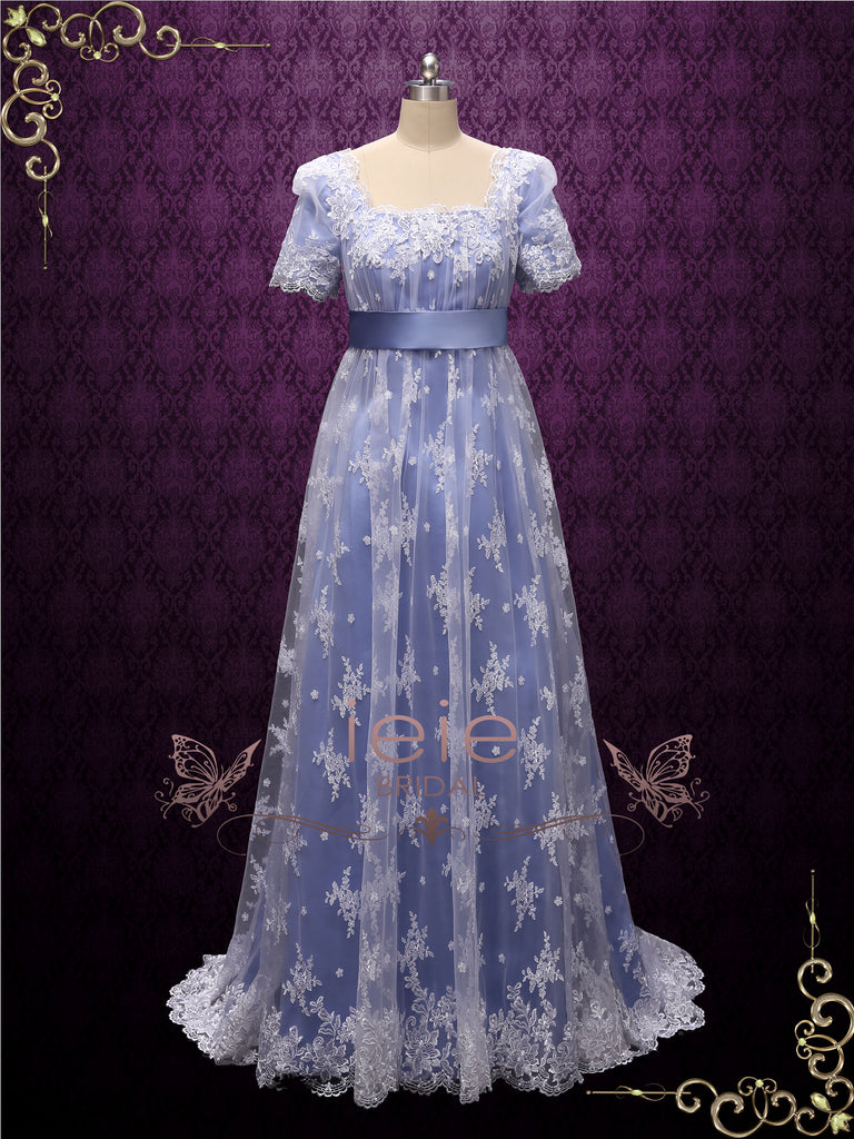 Regency Style Princess Formal Prom Evening Ball Gown | HELENA