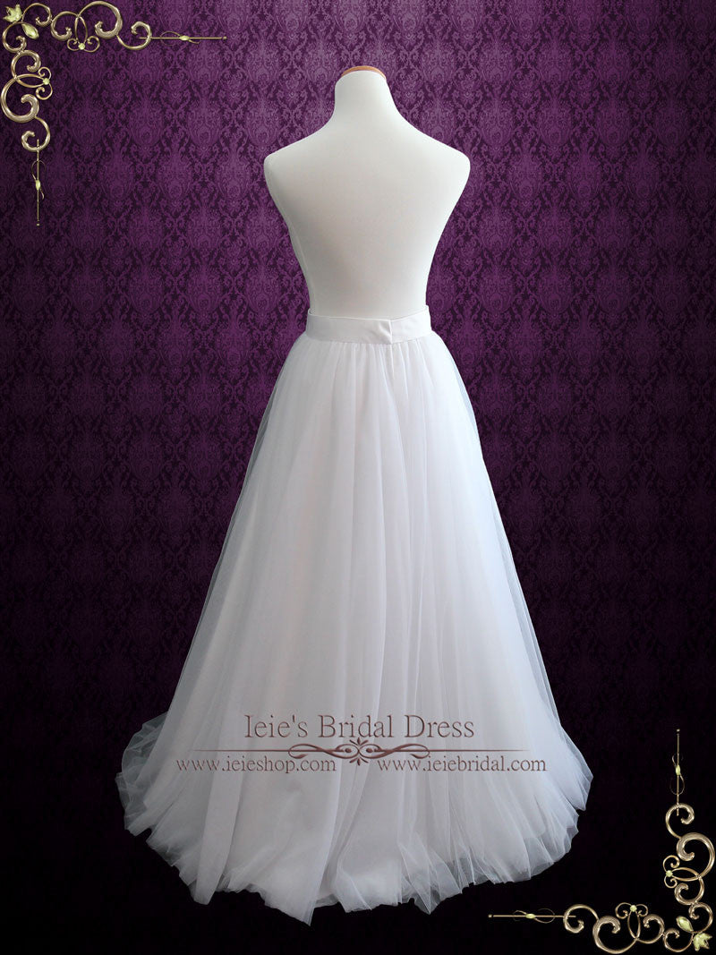 Wedding Dress Soft Tulle Skirt | Aria – ieie