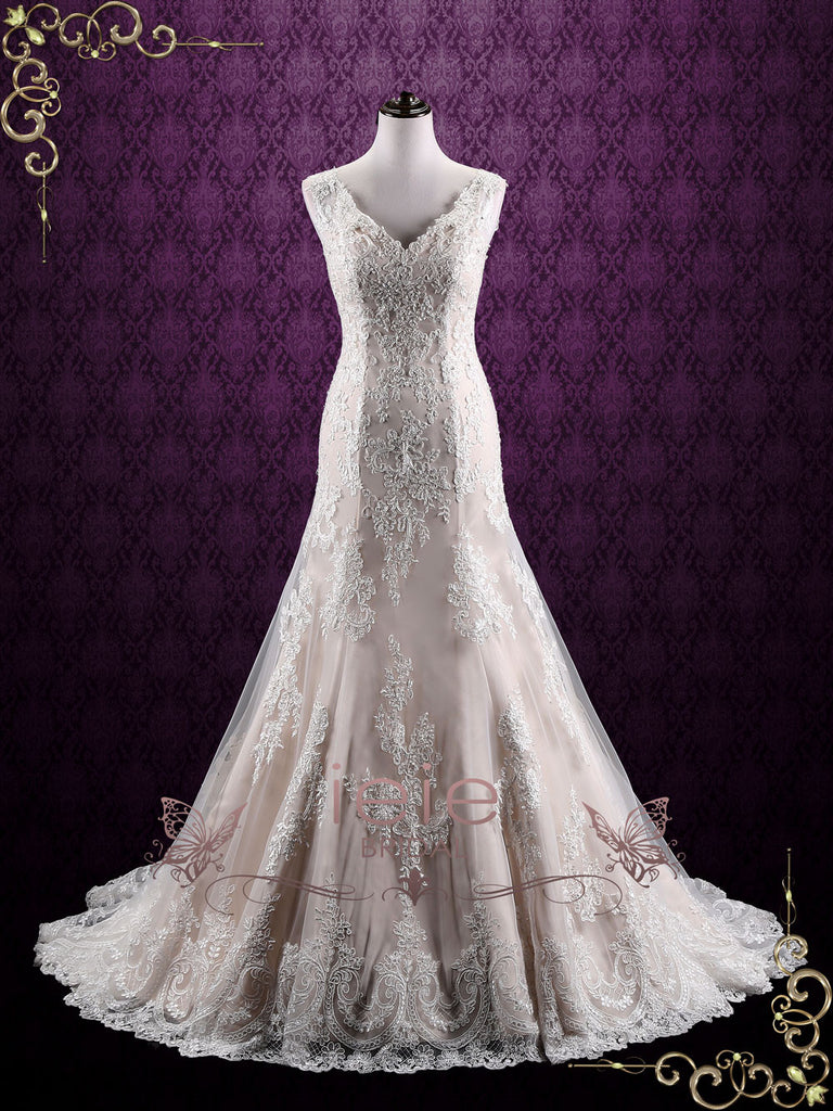 Vintage Classic Lace Wedding Dress | London