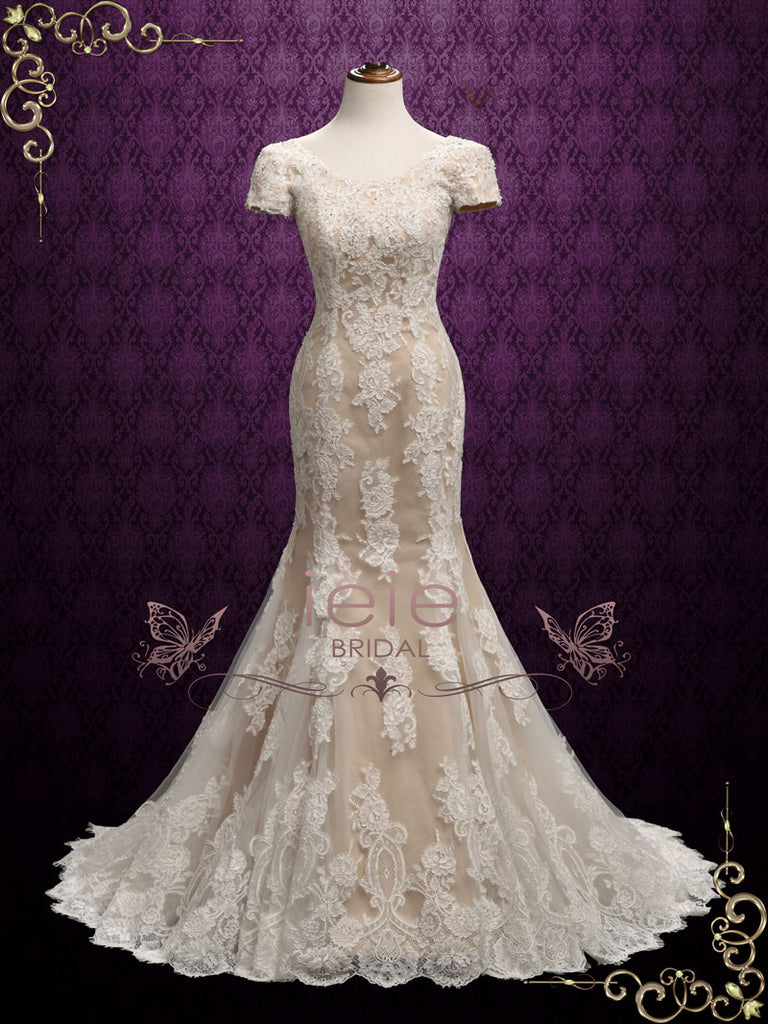 modest-mermaid-lace-wedding-dress-with-short-sleeves-edna