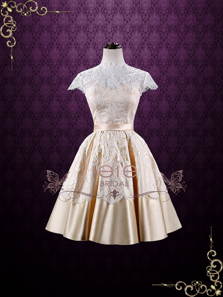 vintage inspired white dress