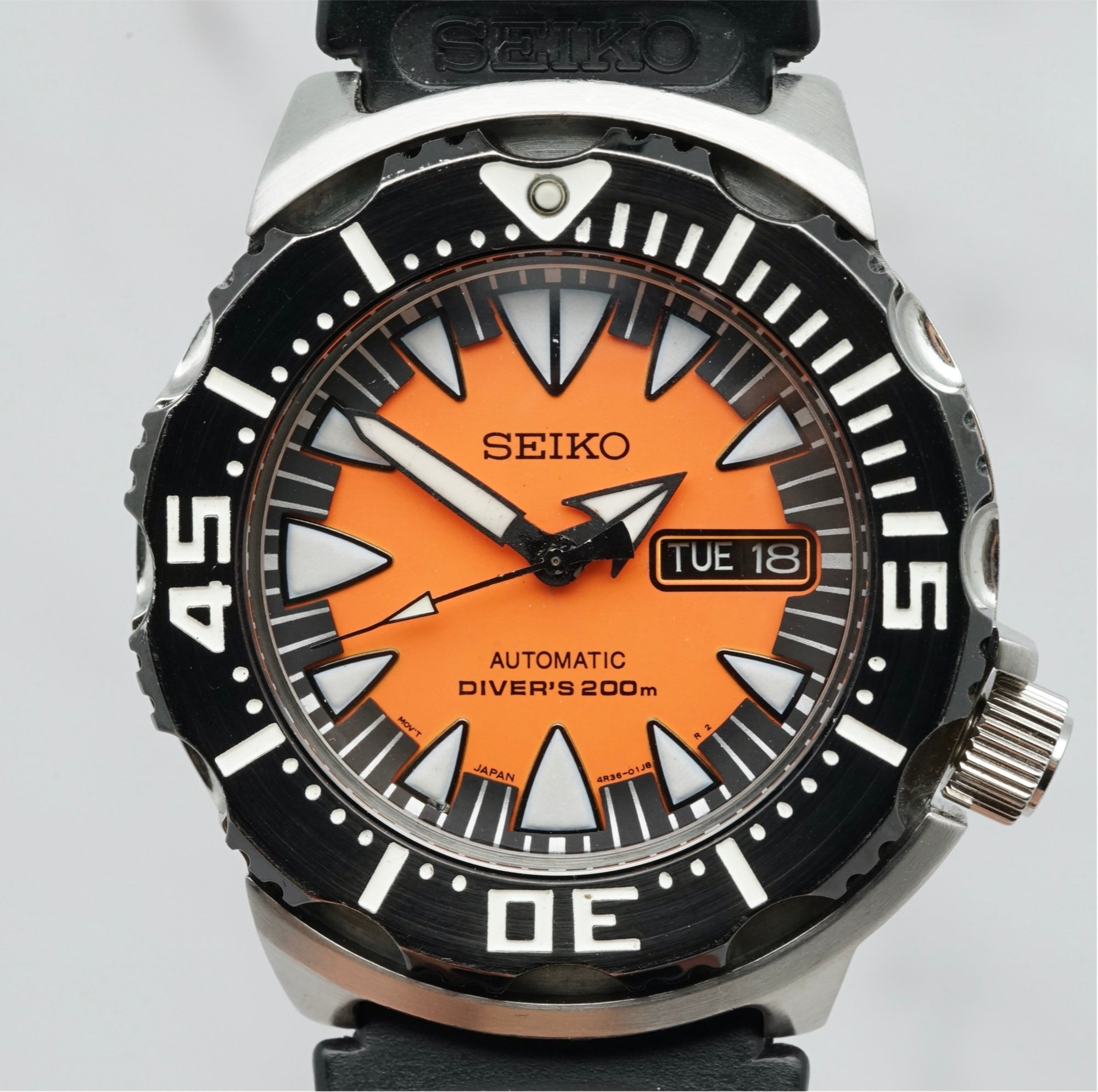 Seiko Superior SRP315K1 Orange Monster Men's Professional Diver -  chrono-addict