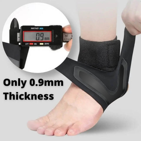 Ultra Thin Ankle Compression Sleeve is only 0.9mm thick, making it lightweight and comfortable to wear in your shoe.