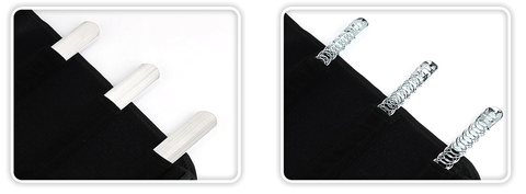 ElbowMate comes with a set of three rigid metal splints and flexible metal springs that can be removed from inbuilt pockets sewn into the brace.