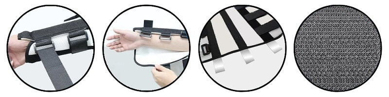 Image showing the features of the orthosis rehab arm brace.