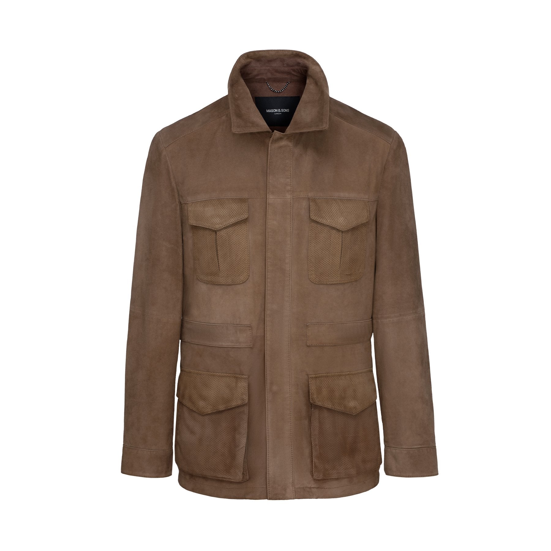 Suede Safari Jacket