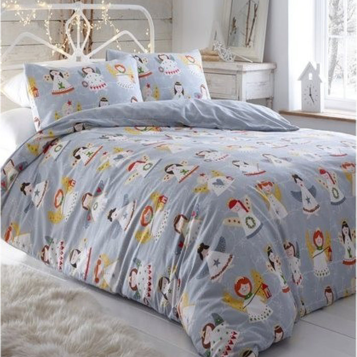 Choir Of Angels Christmas Duvet Set Christmas Count