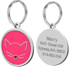 Load image into Gallery viewer, ID Tags Personalized Cat-Overseas-Bella&#39;s PetStor