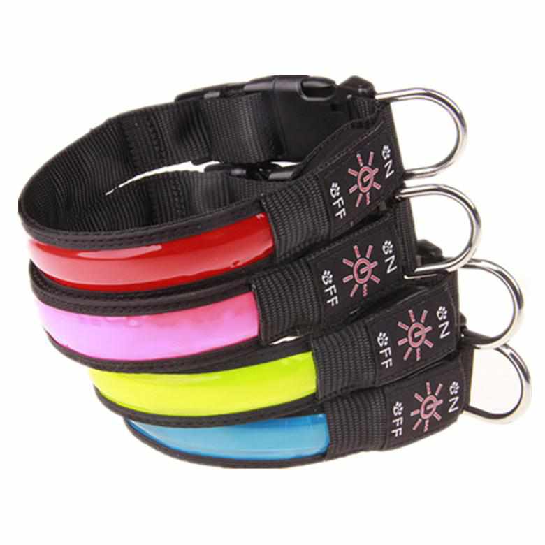 Beg Struikelen brandstof ᐅ Lichtgevende halsband voor honden met oplaadbare batterij en USB 🐾  MyPfote.com