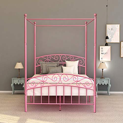 queen size bed frame for girl