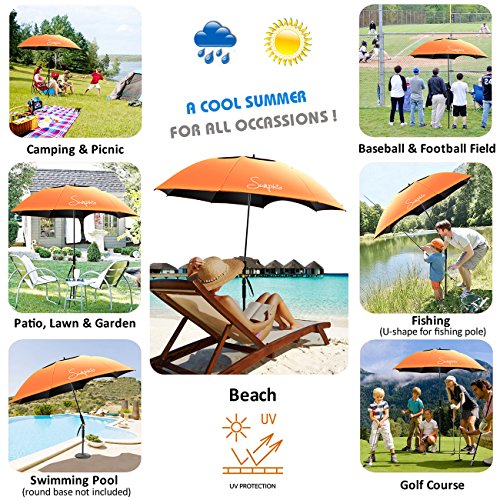 best windproof beach umbrella