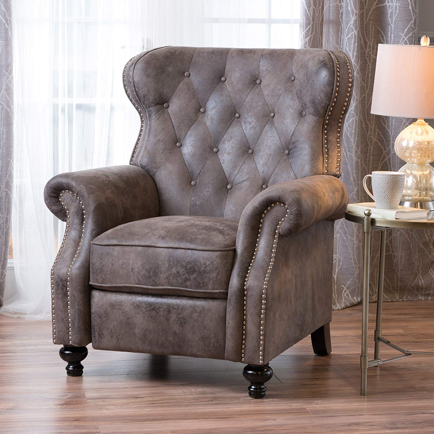 wingback recliners chairs living room furniture