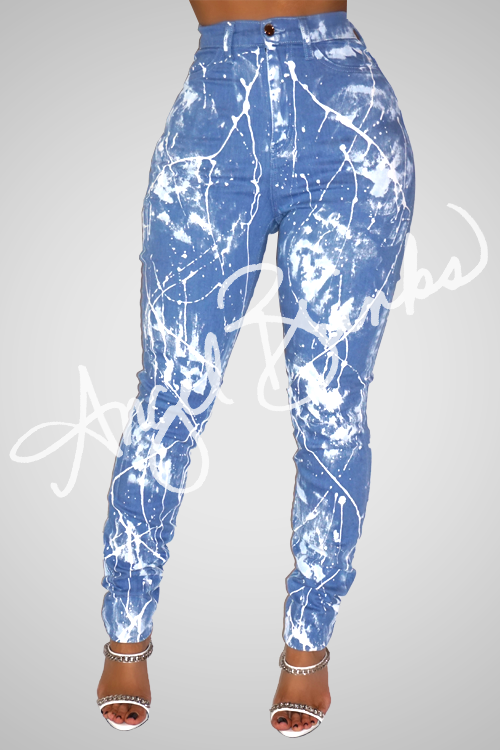 Paint Splash Jeans – Angel Brinks