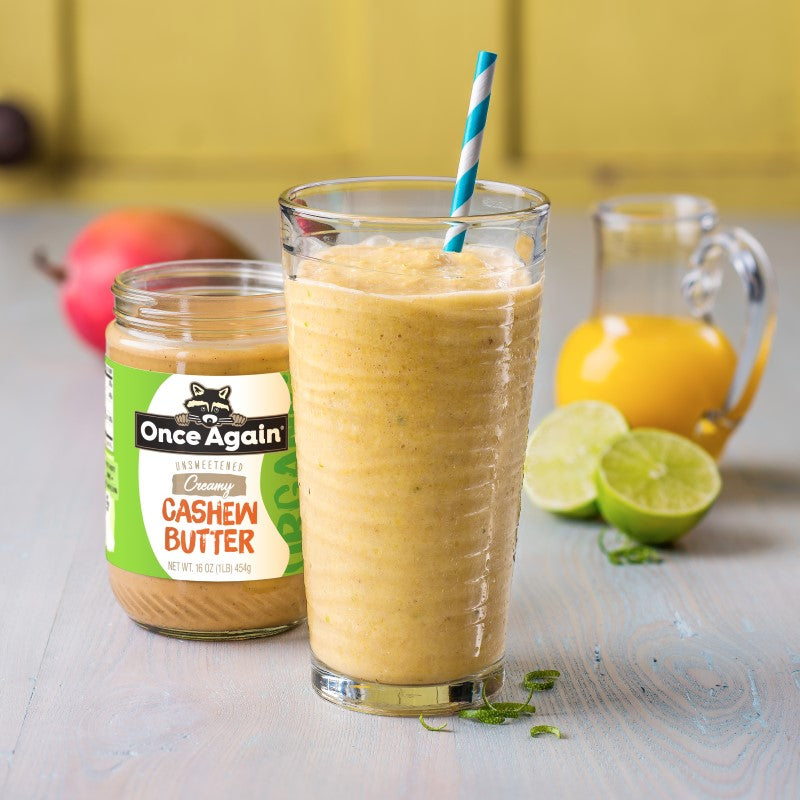 Cashew Mango “Lassi” Smoothie