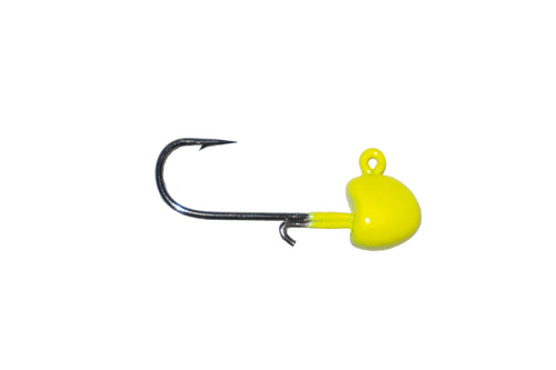 Generic 10x Treble Hook Jig Heads 3 Sizes 17x15x6mm Green