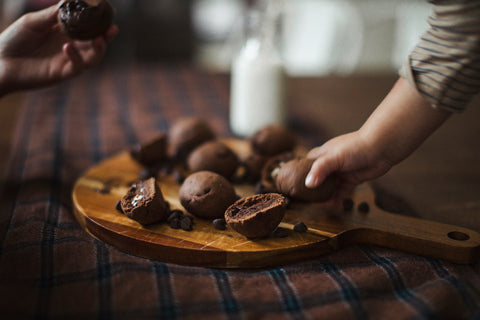 Bouchées crémeuses au chocolat