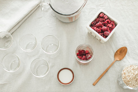 Image of the coconut creamy recipe by Les Belles Combines/Image of the coconut parfait recipe by Les Belles Combines