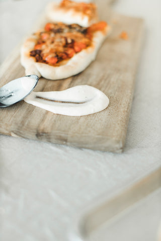 Image of the pide pizza recipe by Les Belles Combines