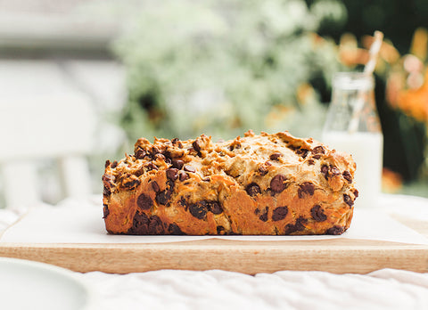 Carrot and date bread