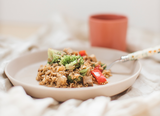 Image of the no wasting fried rice recipe by Les Belles Combines