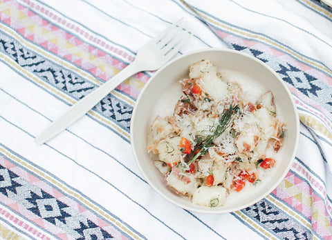 Potato salad with dill